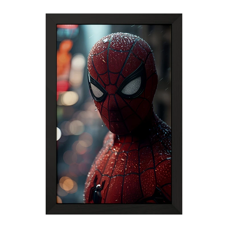 تابلو خندالو مدل مرد عنکبوتی (Spider Man) کد F3953