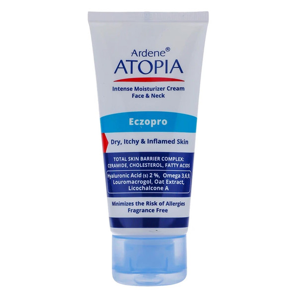 کرم مرطوبکننده آردن آتوپیا مدل ECZOPRO حجم 50 میلیلیتر
