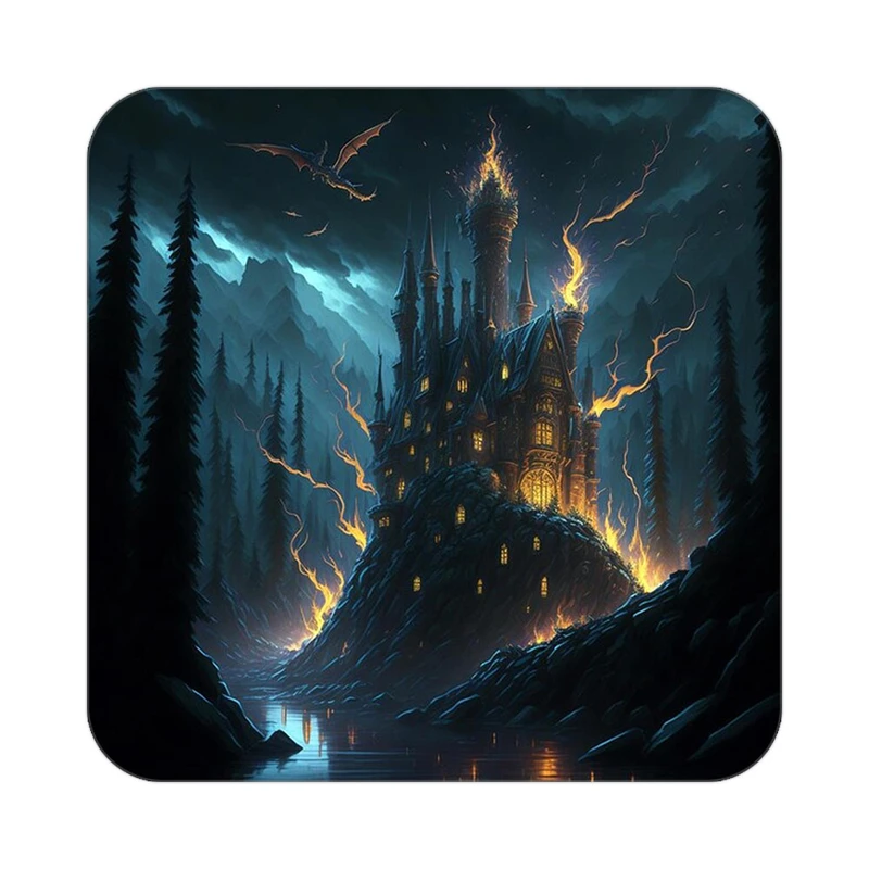 زیر لیوانی کاکتی طرح هری پاتر Harry Potter مدل mp43621