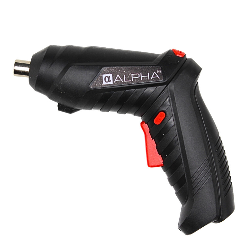 پیچ گوشتی شارژی 4.8 ولت حرفه ای آلفا کد AL-47 مجموعه 47 عددی