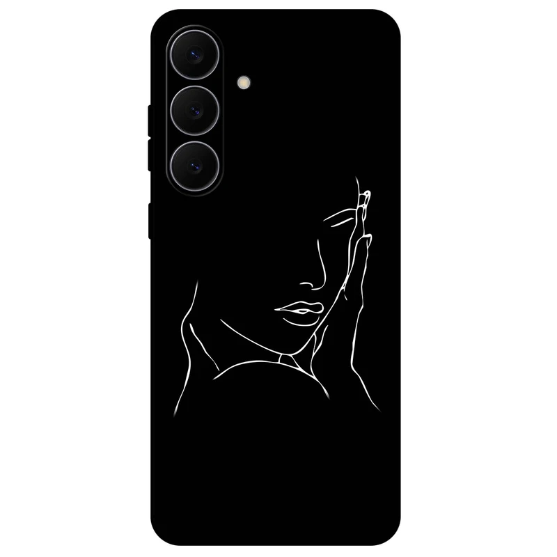 کاور مگافون طرح دخترانه مدل 8153 مناسب برای گوشی موبایل سامسونگ Galaxy S25 FE