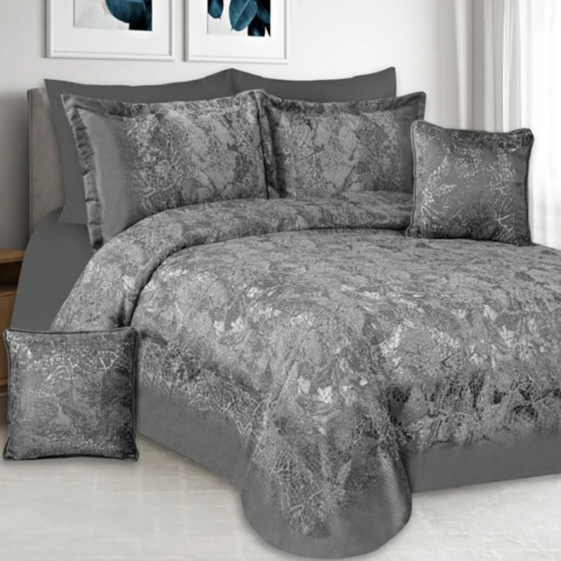 سرویس روتختی 2 نفره 8 تکه مدل مخمل ترک طرح لارا