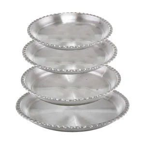 سینی مدل  لب کنگره  مجموعه 4  عددی