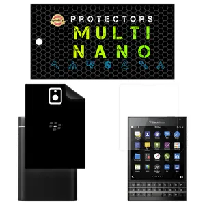 Multi Nano X-SFM Screen Protector For BlackBerry Q30 with back skin