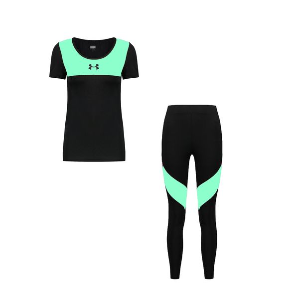 ست تی شرت و شلوار ورزشی زنانه مدل 710102-1401