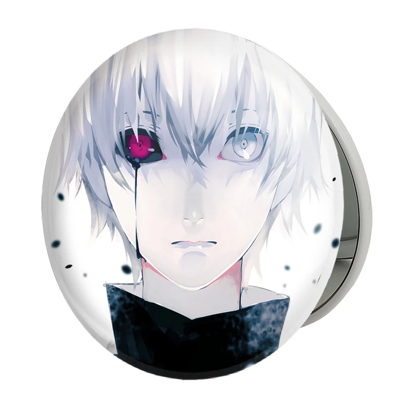 آینه جیبی خندالو طرح کانکی کن انیمه توکیو غول Tokyo Ghoul مدل تاشو کد 11903 