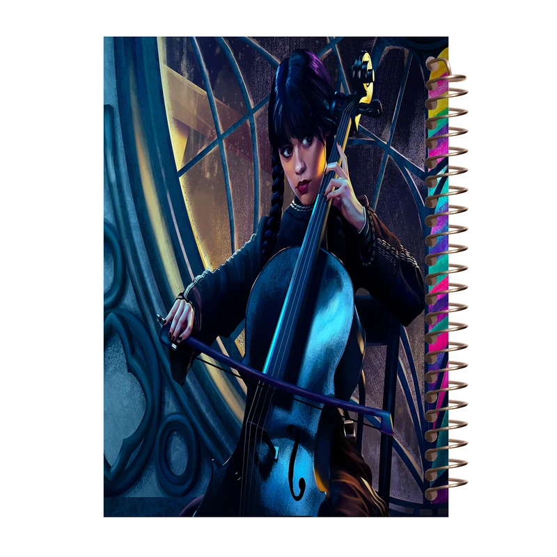 دفتر زبان 60 برگ مدل Wednesday کد L273