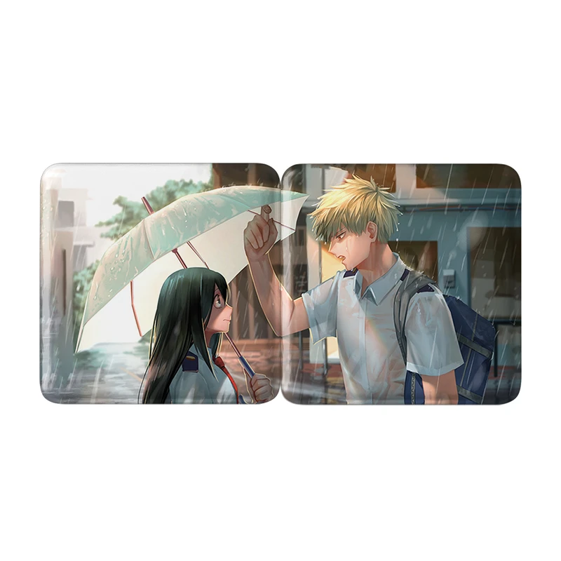 مگنت خندالو مدل باکوگو و آسویی انیمه آکادمی قهرمان من My Hero Academia کد A199 مجموعه 2 عددی