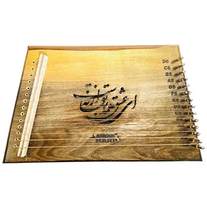 چنگ باروک مدل لیرا طرح عشق