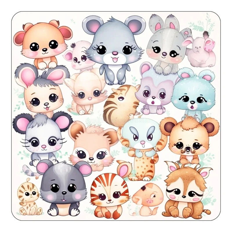 مگنت کاکتی طرح حیوانات کارتونی مدل mp28572