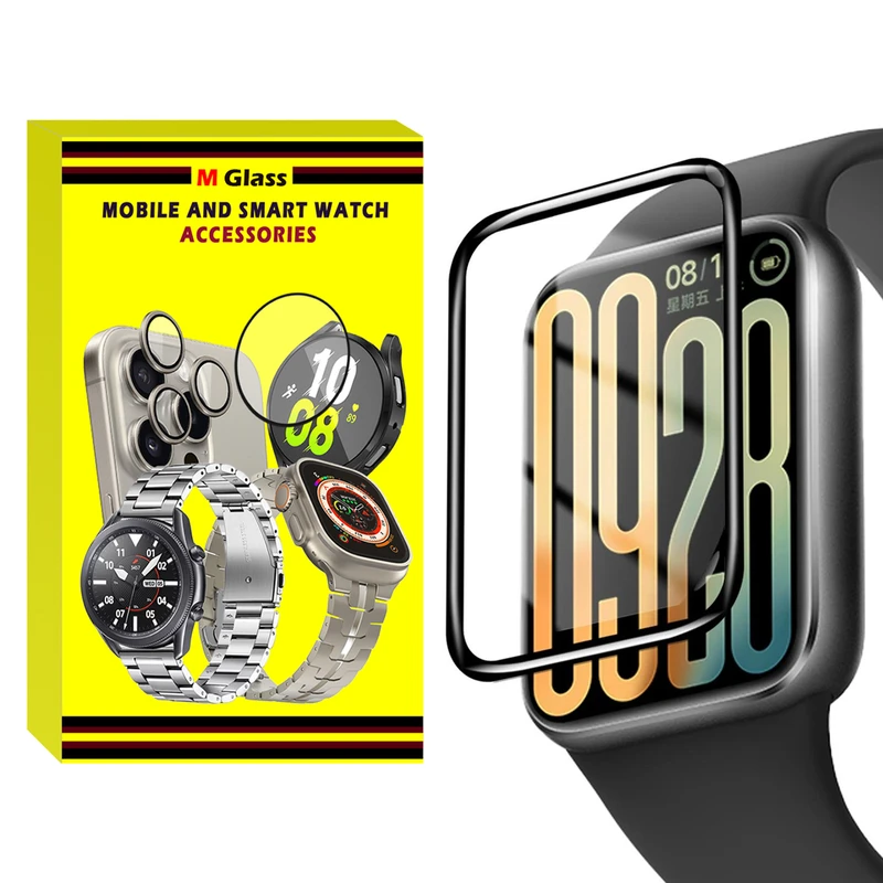 محافظ صفحه نمایش ام‌گلس مدل Nano Pmma MG مناسب برای ساعت هوشمند شیائومی Smart Band 9 Pro