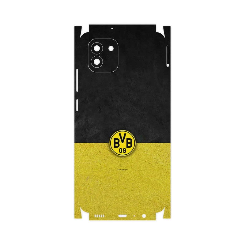 برچسب پوششی ماهوت مدل Borussia Dortmund FC-FullSkin مناسب برای گوشی موبایل سامسونگ Galaxy A03