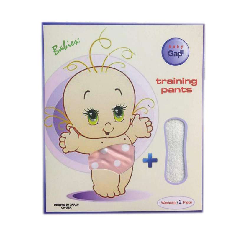 شورت آموزشی کودک بیبی گپ مدل 3pc مجموعه 2عددی سایز بزرگ