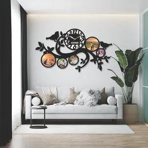 ساعت دیواری آذرلاکچری طرح قاب عکس کد pic01