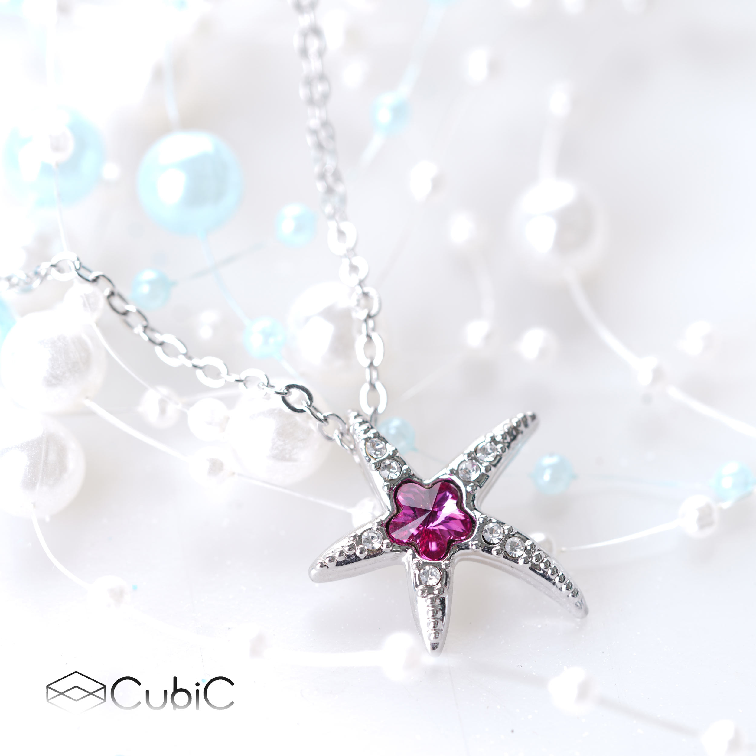 گردنبند زنانه کوبیک مدل QN-89904