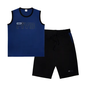 ست تاپ و شلوارک مردانه پندار طرح Fivb کد C1