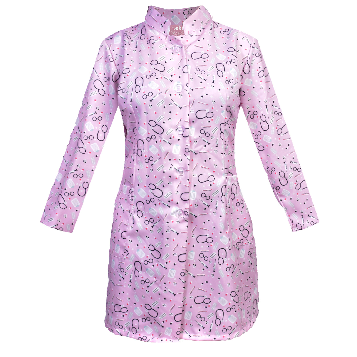 روپوش پزشکی زنانه تادو مدل RO1918