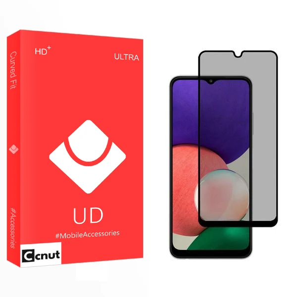 محافظ صفحه نمایش حریم شخصی کوکونات مدل UD مناسب برای گوشی موبایل سامسونگ Galaxy A22 5G
