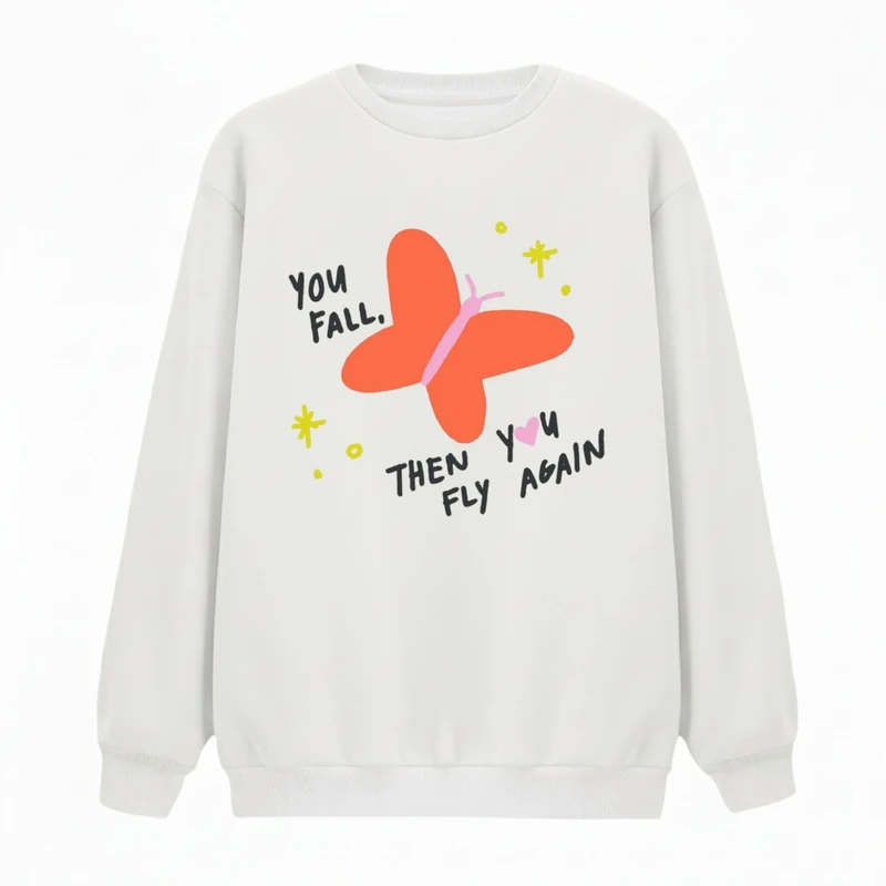 سویشرت زنانه مدل پرواز بعد شکست 