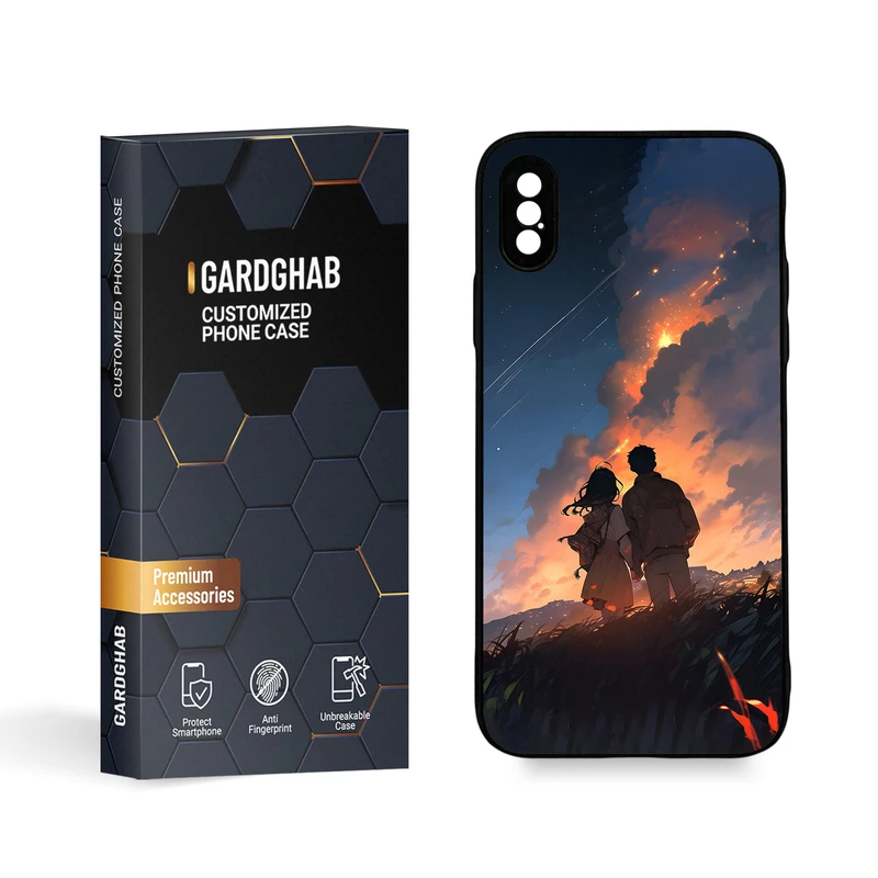 کاور گارد قاب مدل دخترانه مناسب برای گوشی موبایل اپل  iPhone X / XS