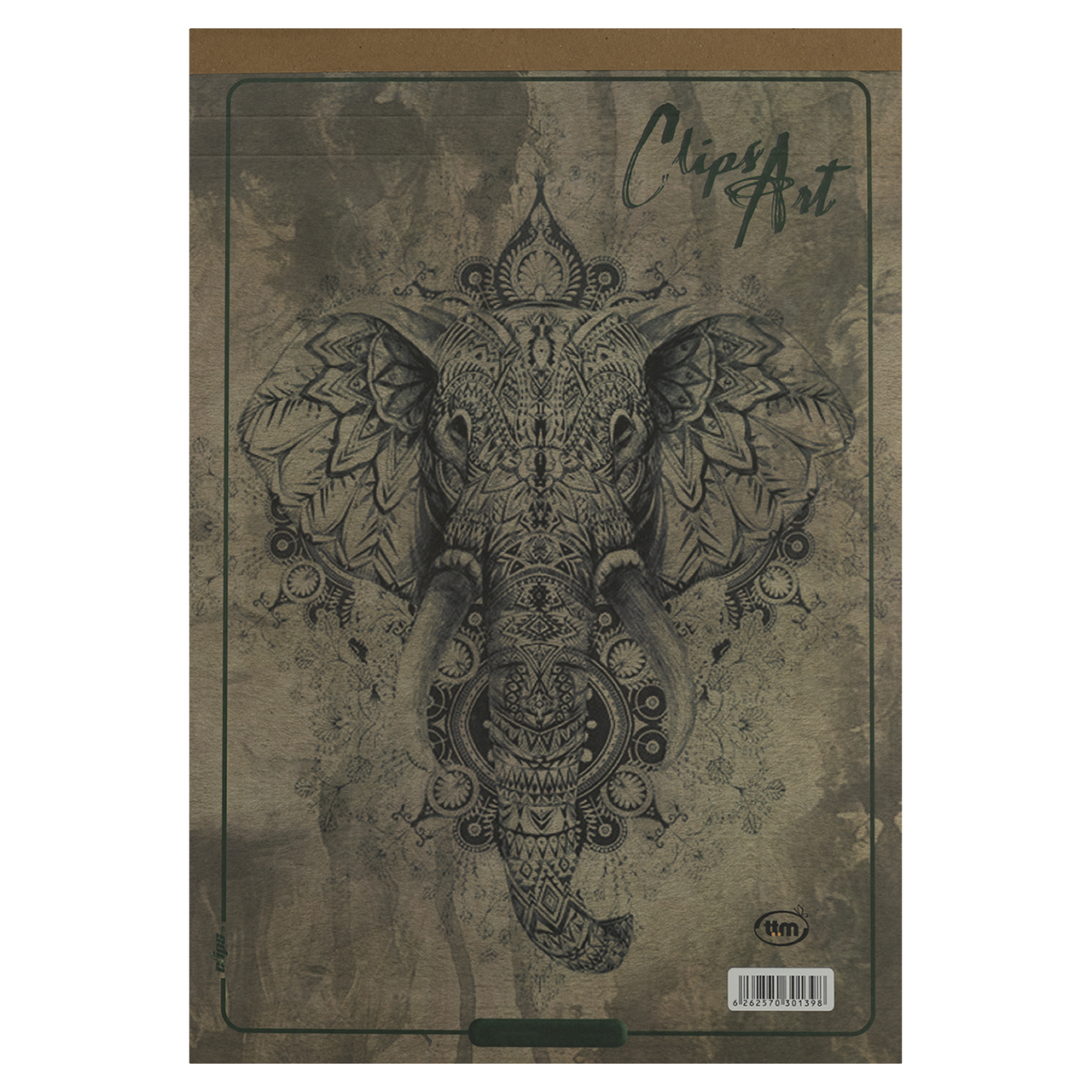 دفتر طراحی کلیپس طرح 01398 Elephent