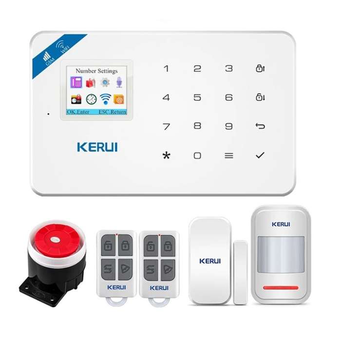 سیستم دزدگیر سیم کارتی کروی مدل W18