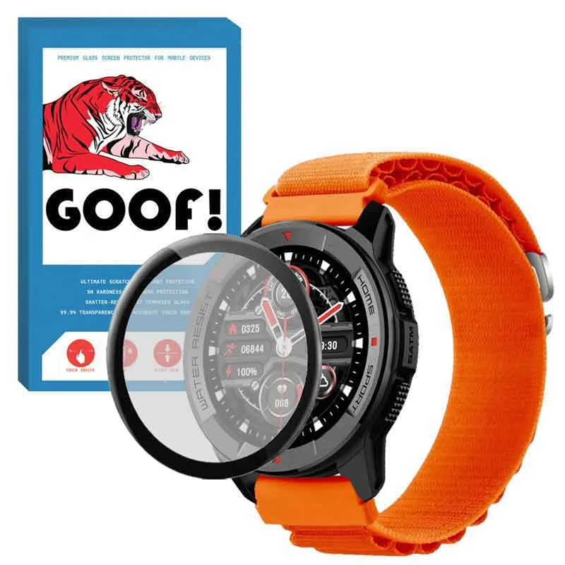 بند گوف مدل LOOP ALPINE مناسب برای ساعت هوشمند میبرو X1 به همراه محافظ صفحه نمایش