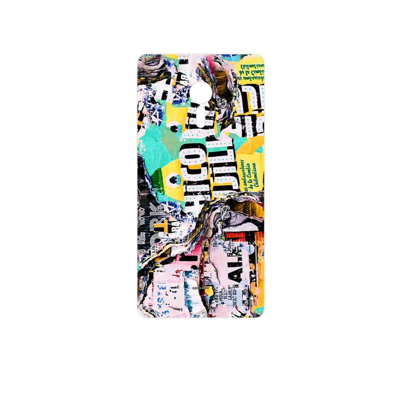 برچسب پوششی ماهوت مدل Collage of Teared Paper مناسب برای گوشی موبایل لنوو ZUK Z2 Pro