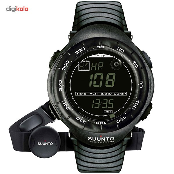 ساعت مچی دیجیتالی سونتو مدل Vector HR Black SS015301000