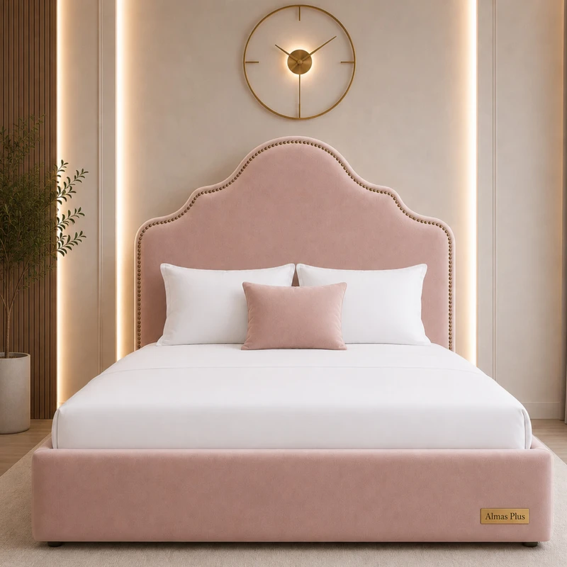 تخت خواب دونفره مدل درنا سایز 180×200 سانتی متر