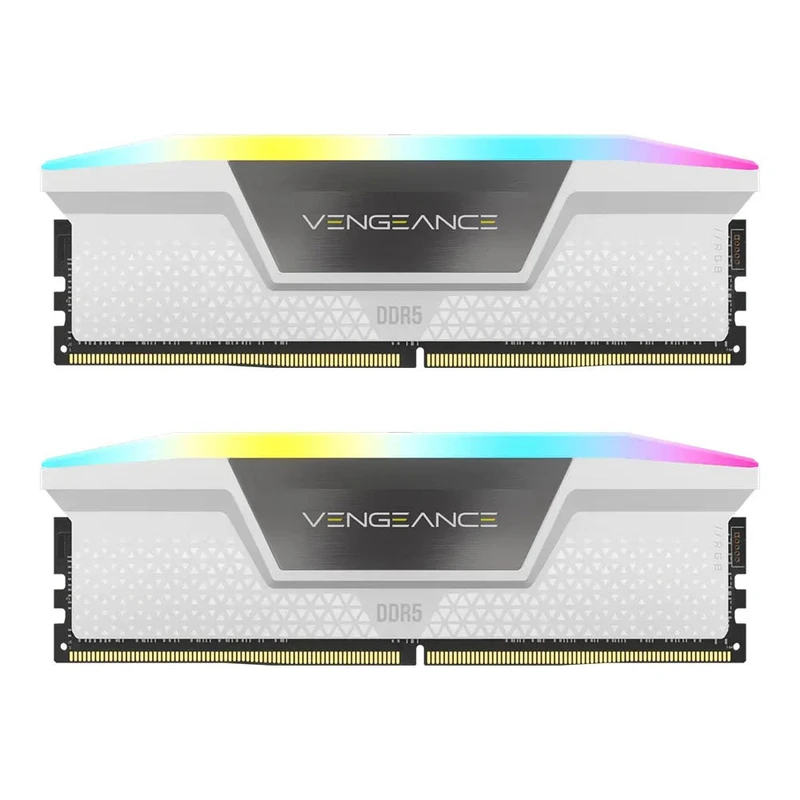 رم دسکتاپ DDR5 دو کاناله 5600 مگاهرتز CL40 کورسیر مدل VENGEANCE RGB ظرفیت 32 گیگابایت