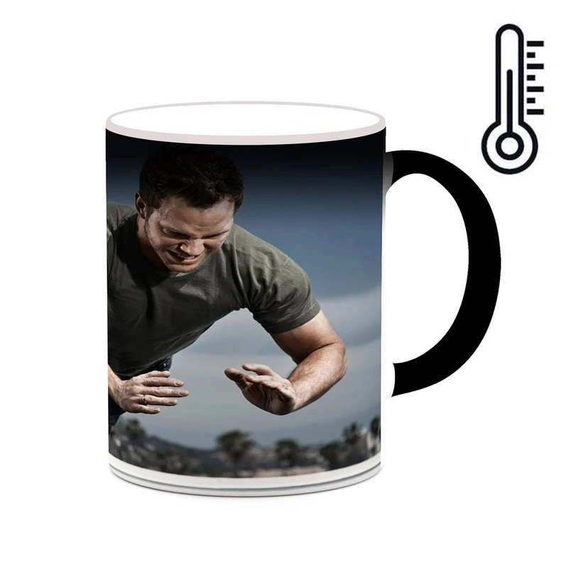 ماگ حرارتی کاکتی طرح Chris Pratt مدل mgh25617