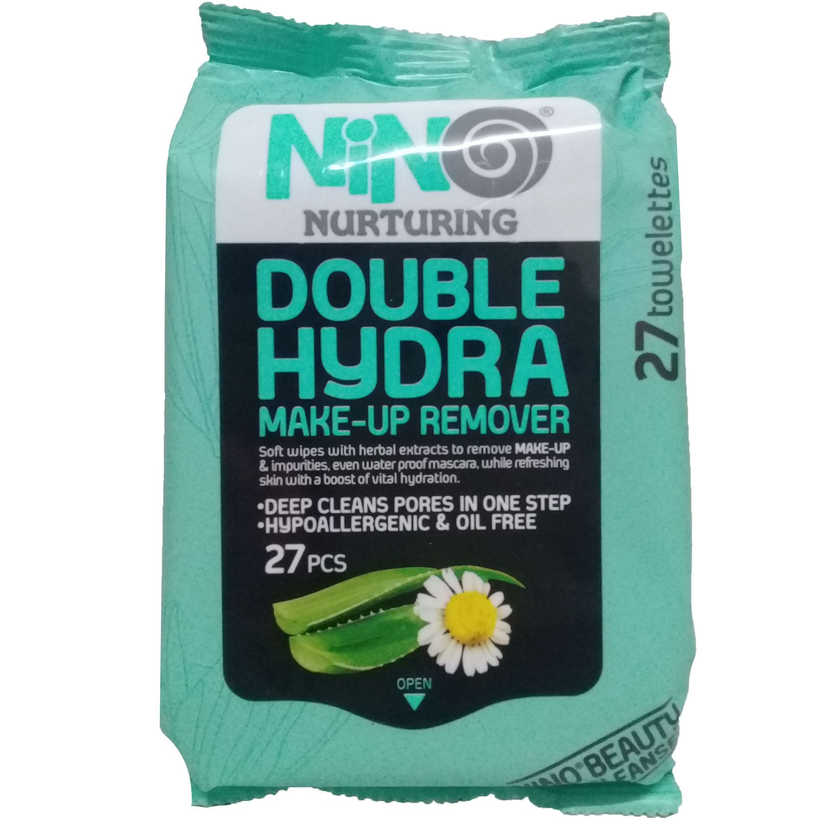 دستمال مرطوب نینو مدل Double Hydra بسته 27 عددی -  - 1