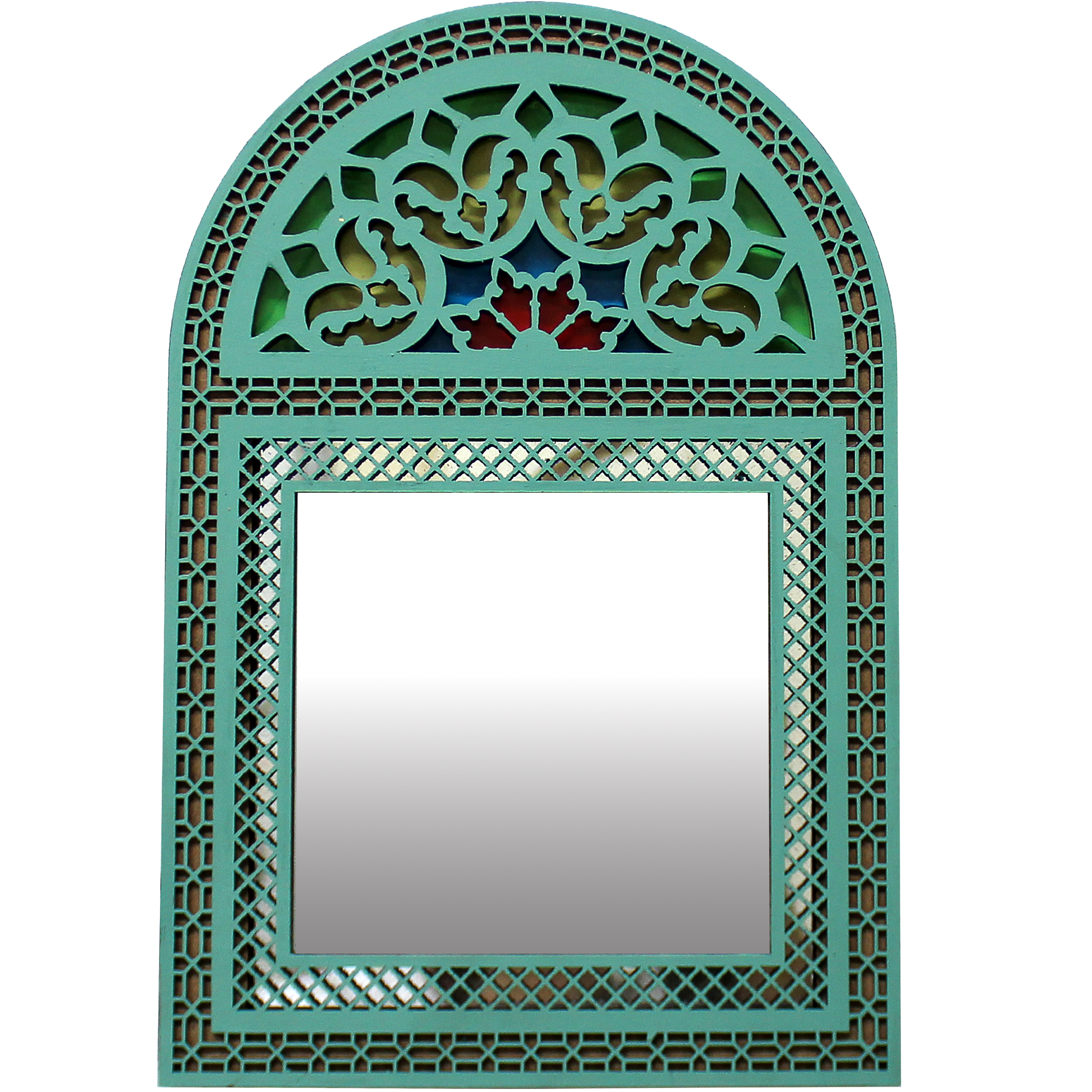 آینه دست نگار طرح پنجره سنتی کد 02-20