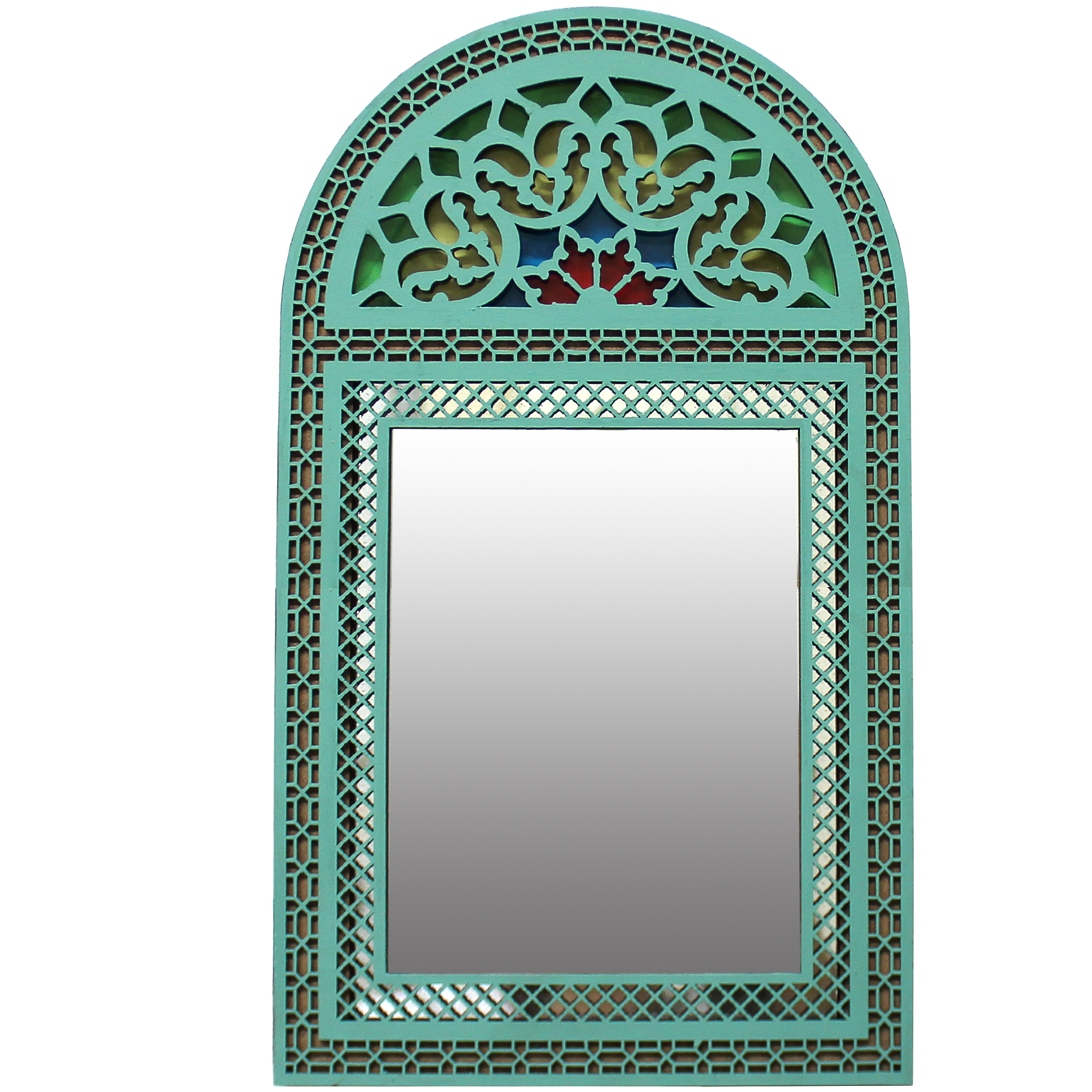آینه دست نگار طرح پنجره سنتی کد 03-20