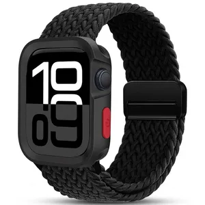 Sprig band model Braided MG Amizze suitable for Apple watch Series Se/1/2/3/4/5/6/7/8/9 size 44/45mm with cover