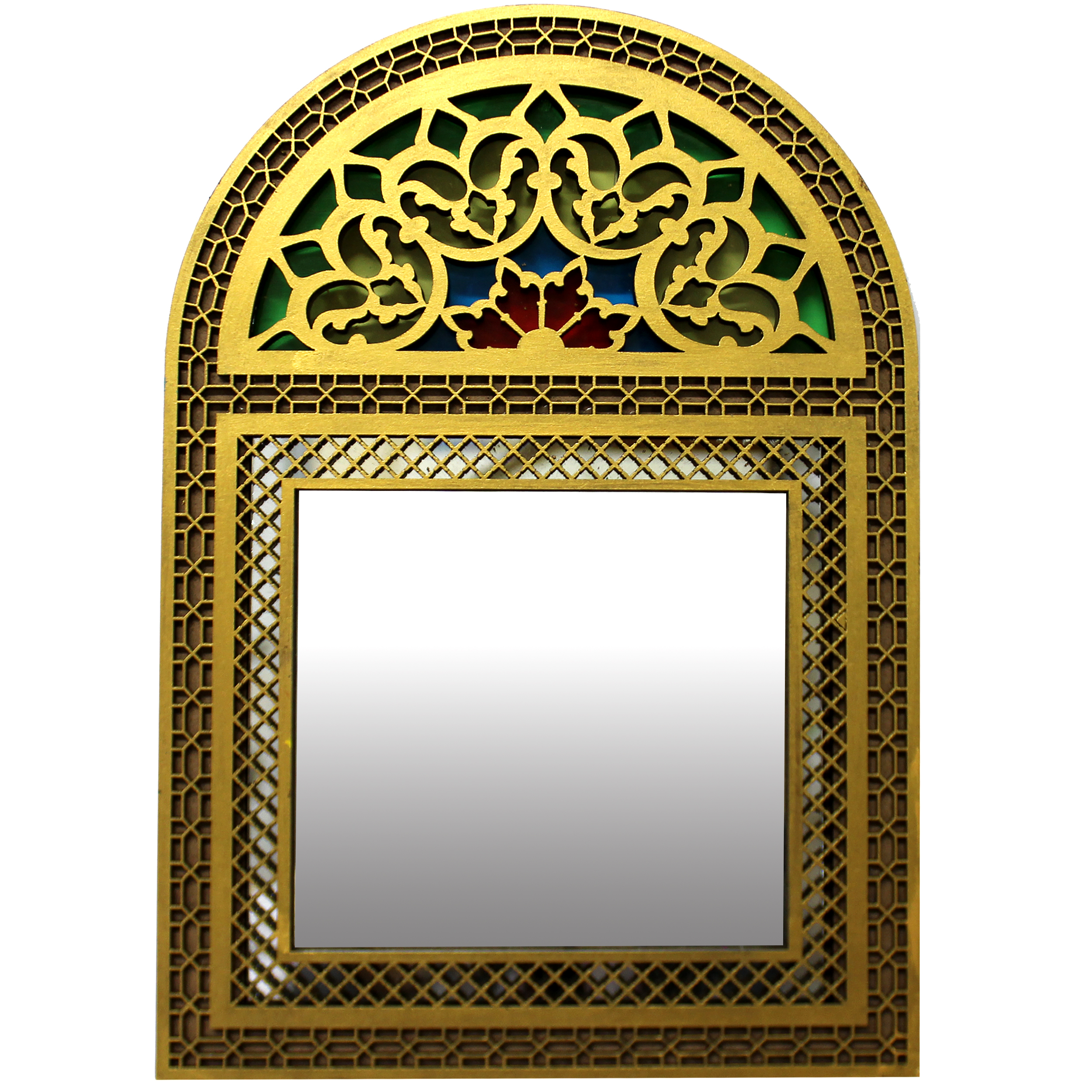 آینه دست نگار طرح پنجره سنتی کد 01-20