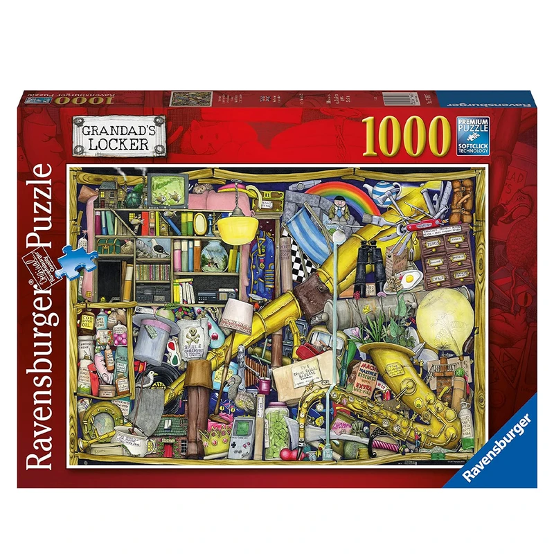 پازل 1000 تکه راونزبرگر مدل Grandpa's Cupboard