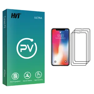 HVT PV glass Screen Protector For Apple iPhone X Pack Of 3
