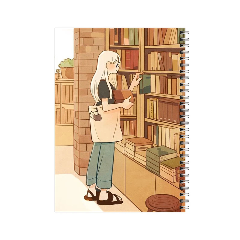 دفتر مشق 80 برگ بامبیلیپ طرح دختر در کتابخانه کد 4977090