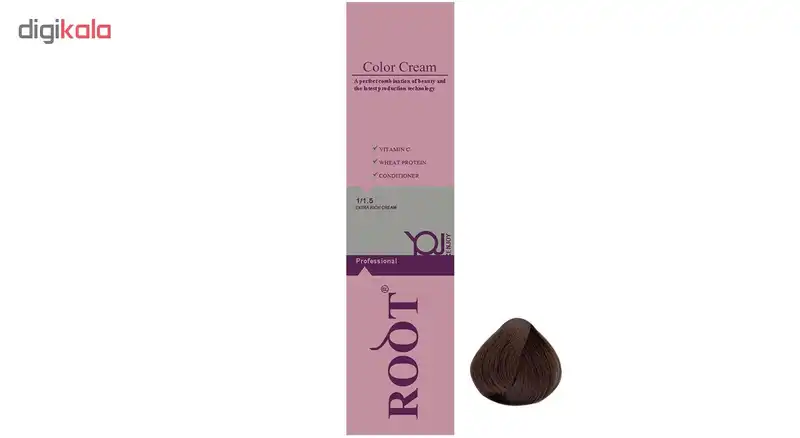رنگ موی روت شماره 5.0 حجم 120 میلی لیتر رنگ قهوه ای