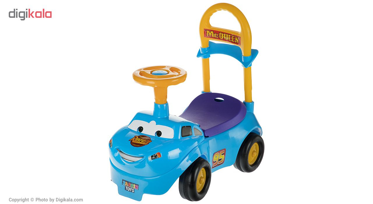 ماشین بازی زرین تویز مدل Musical Ride McQueen J3