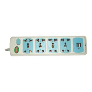چند راهی برق ناینتی ناین مدل  USB-CENTER K کابل 2 متری