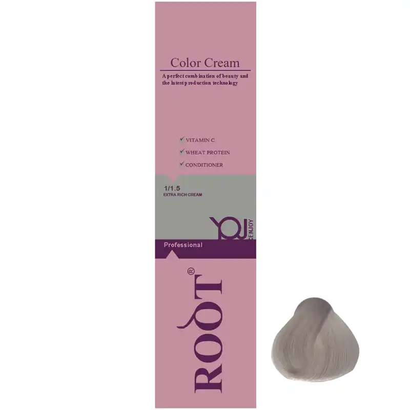 رنگ موی روت شماره 10.1 حجم 120 میلی لیتر رنگ بلوند نقره ای