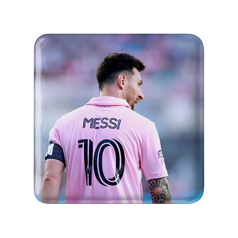 پیکسل خندالو طرح لیونل مسی مدل مربعی کد 36480