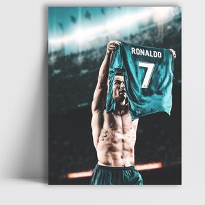 نقد و بررسی تابلو شاسی گالری استاربوی طرح کریستیانو رونالدو مدل Football 03 توسط خریداران