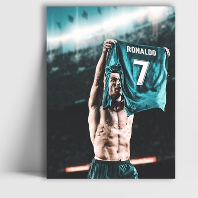 نقد و بررسی تابلو شاسی گالری استاربوی طرح کریستیانو رونالدو مدل Football 03 توسط خریداران