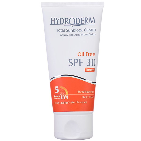 کرم ضد آفتاب رنگی هیدرودرم  SPF30