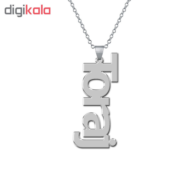 گردنبند نقره طرح تورج کد AC 159