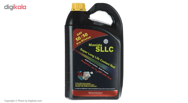ضدیخ خودرو مانیدا مدل SLLC حجم 3.75 لیتر